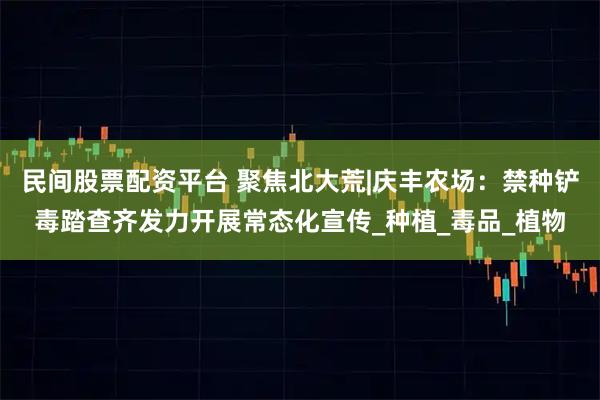 民间股票配资平台 聚焦北大荒|庆丰农场：禁种铲毒踏查齐发力开展常态化宣传_种植_毒品_植物